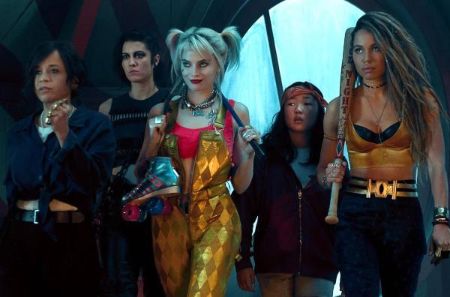 A picture of the lead cast of Birds of Prey